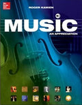 Music An Appreciation Brief 8th edition
