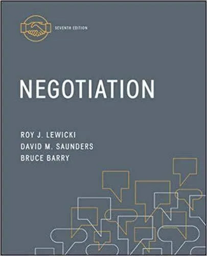 Negotiation 7Th Edition