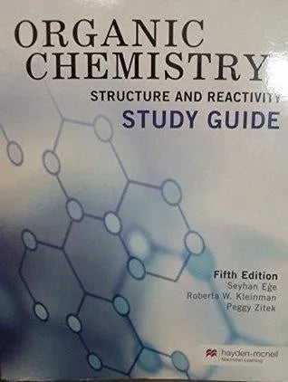 Organic Chemistry Structure And Reactivity Study Guide 5Th Edition
