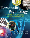 Personality Psychology Domains Of Knowledge About Human Nature 6Th Edition