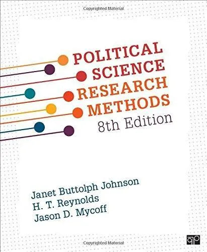 Political Science Research Methods 8Th Edition
