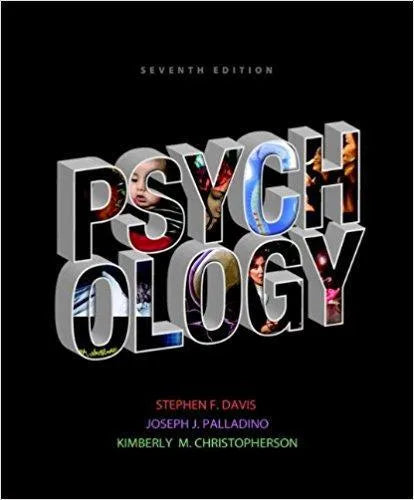 Psychology 7Th Edition Stephen F Davis