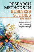 Research Methods In Business Studies 5Th Edition