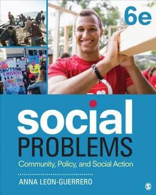 Social Problems Community Policy And Social Action 6Th Edition - 9781506362724