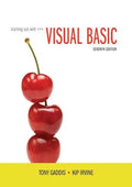 Starting Out With Visual Basic 7Th Edition
