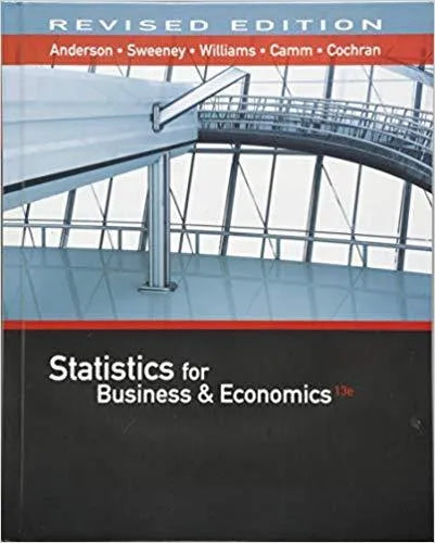 Statistics For Business Economics Revised 13Th Edition