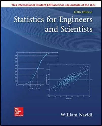 Statistics For Engineers And Scientists 5Th Edition