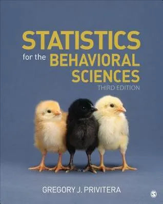 Statistics For The Behavioral Sciences 3Rd Edition