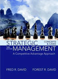 Strategic Management A Competitive Advantage Approach Concepts And Cases 16Th Edition