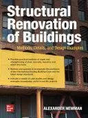 Structural Renovation Of Buildings Methods Details And Design Examples 2Nd Edition