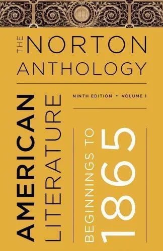 The Norton Anthology Of American Literature 9th Edition